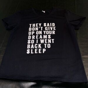 Graphic T, size XL, EUC/Like New, Black